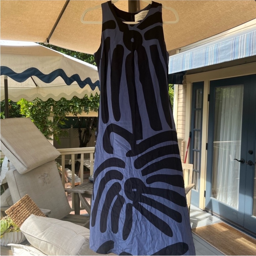 Anthro midi dress
